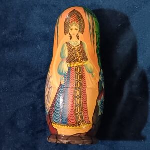 Hand-Painted Russian Nesting Doll
